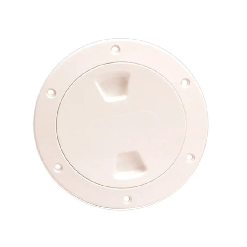 Beckson 4-Inch Smooth-Center Screw-Out Deck Plate – Beige (Dp40-N) 1