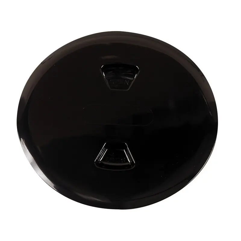 Beckson 5-Inch Twist-Out Deck Plate – Black (Dp50-B) 1