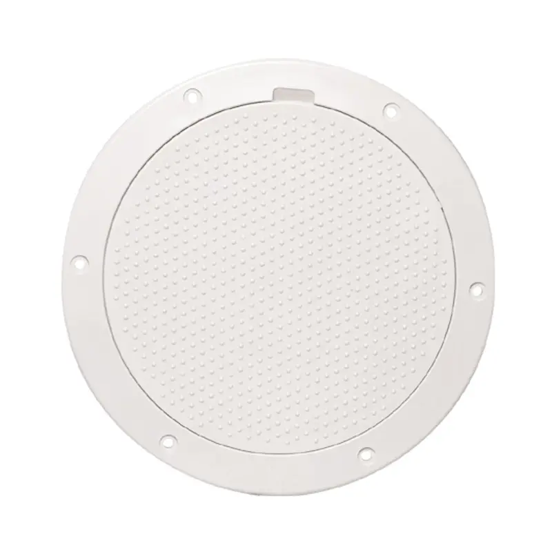 Beckson 6-Inch Non-Skid Pry-Out Deck Plate – White (Dp63-W) 1