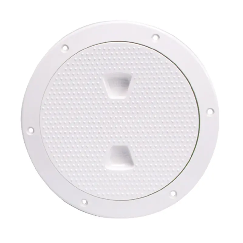 Beckson 6-Inch Non-Skid Screw-Out Deck Plate – White (Dp62-W) 1