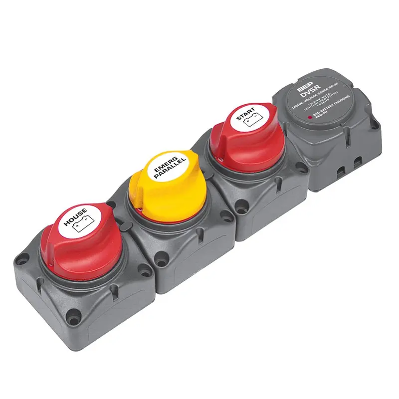 Bep Horizontal-Mount Battery Distribution Cluster – Single Engine, Two Banks 1
