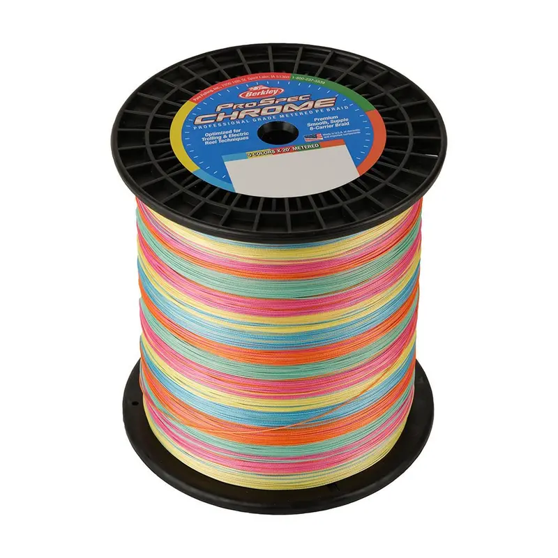 Berkley Prospec Chrome 5-Strand Braided Line – 80Lb Test, 20' Metered, 3000 Yards [1621893] 1
