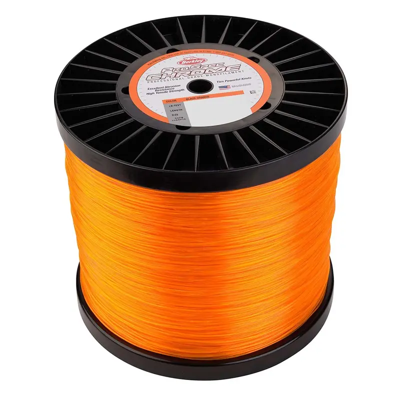 Berkley Prospec Chrome Blaze Orange Monofilament – 60 Lb, 4750 Yards 1