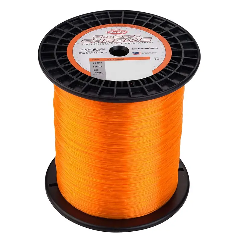 Berkley Prospec Chrome Blaze Orange Monofilament – 80 Lb, 3750 Yards 1