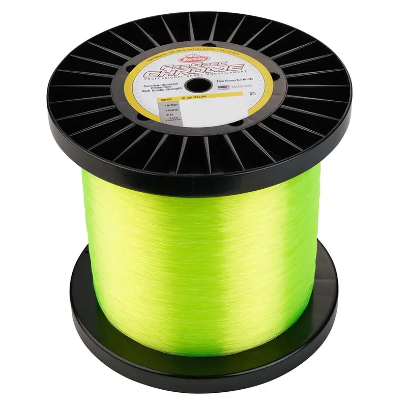 Berkley Prospec Chrome Hi-Vis Yellow Monofilament Fishing Line – 40 Lb Test, 5000 Yards 1