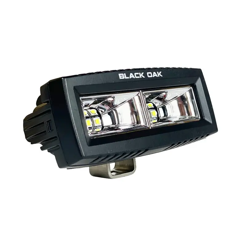 Black Oak 4-Inch Marine Led Spreader Flood Light – Pro Series 3.0, Black Housing [4Bms-S] 1