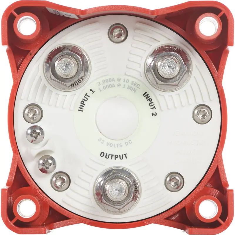 Blue Sea E-Series 3-Position Battery Switch Featuring Alternator Field Disconnect – Model 11001 2