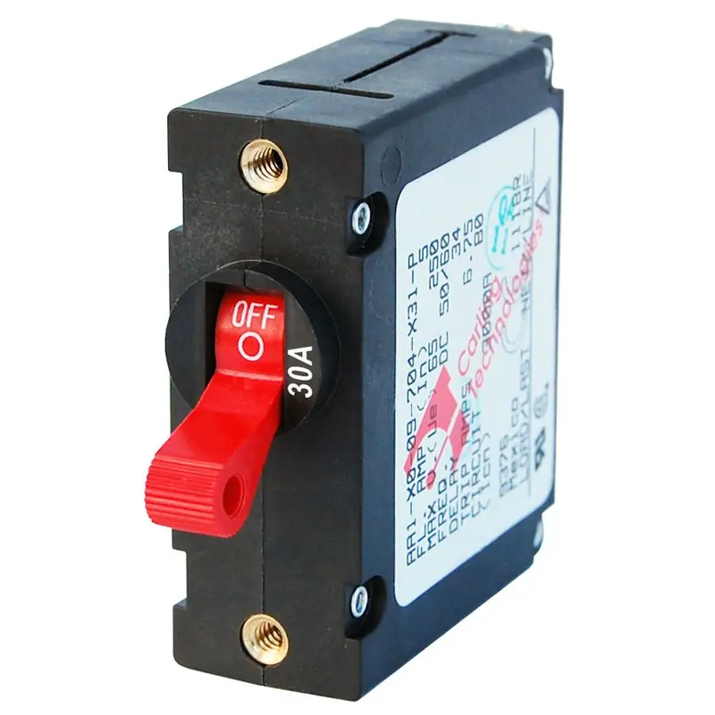 Blue Sea Magnetic Circuit Breaker – 30A Ac/Dc Single-Pole (Model 7221) 1