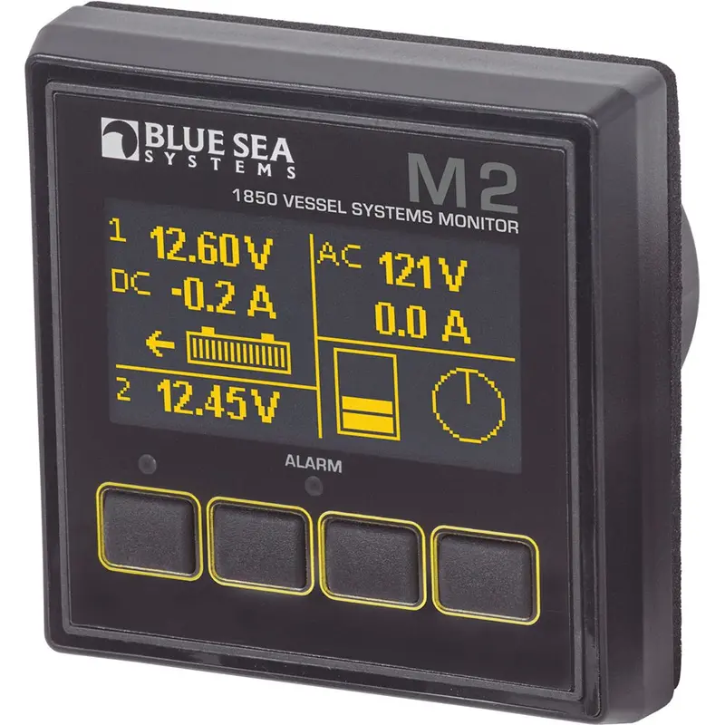 Blue Sea Systems 1850 M2 Vessel Monitoring System – Real-Time Power & System Diagnostics [1850] 1