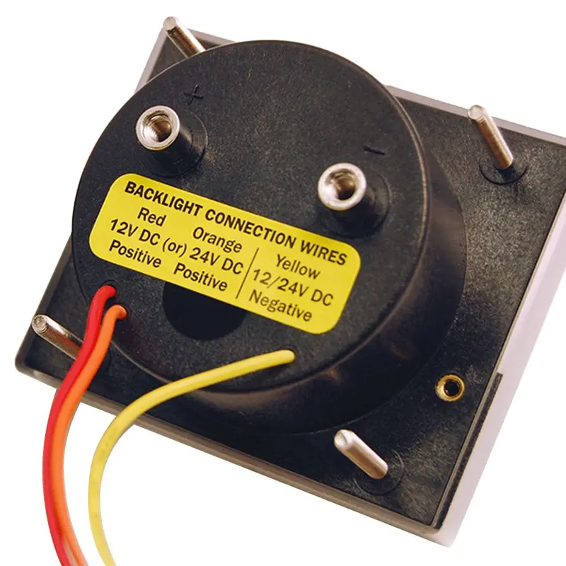 Blue Sea Systems 8005 2-3/4-Inch Dc Analog Ammeter: 0–25A Range For Low-Current Applications 2