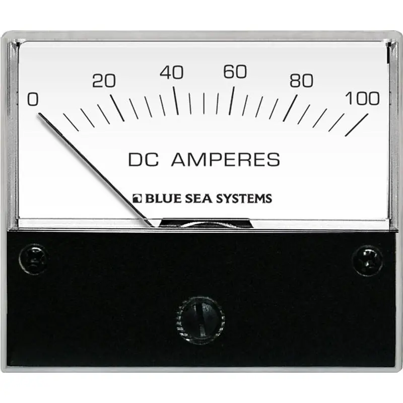 Blue Sea Systems 8017 2-3/4-Inch Dc Analog Ammeter: 0–100A Range For Medium-Load Monitoring 1