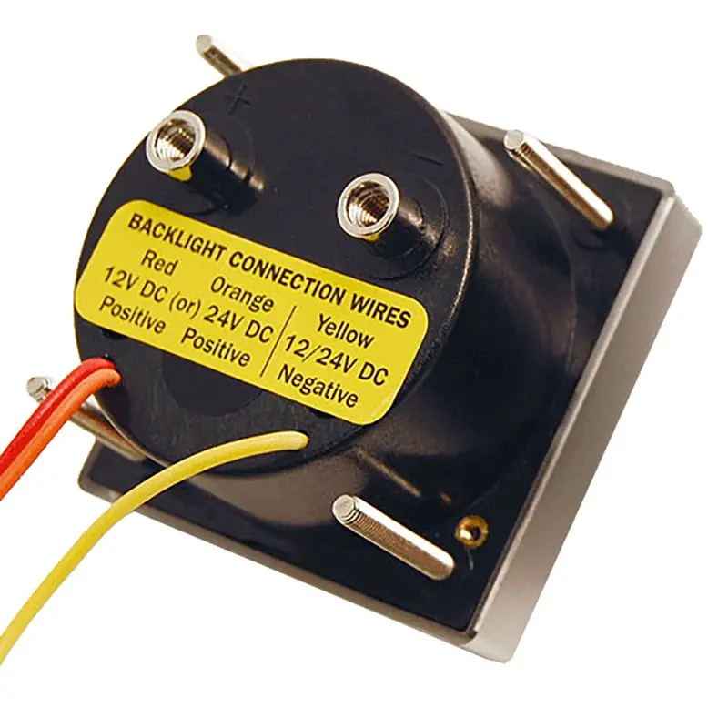 Blue Sea Systems 8028 2-Inch Dc Analog Voltmeter: 8–16V Range For Marine Battery Monitoring 2