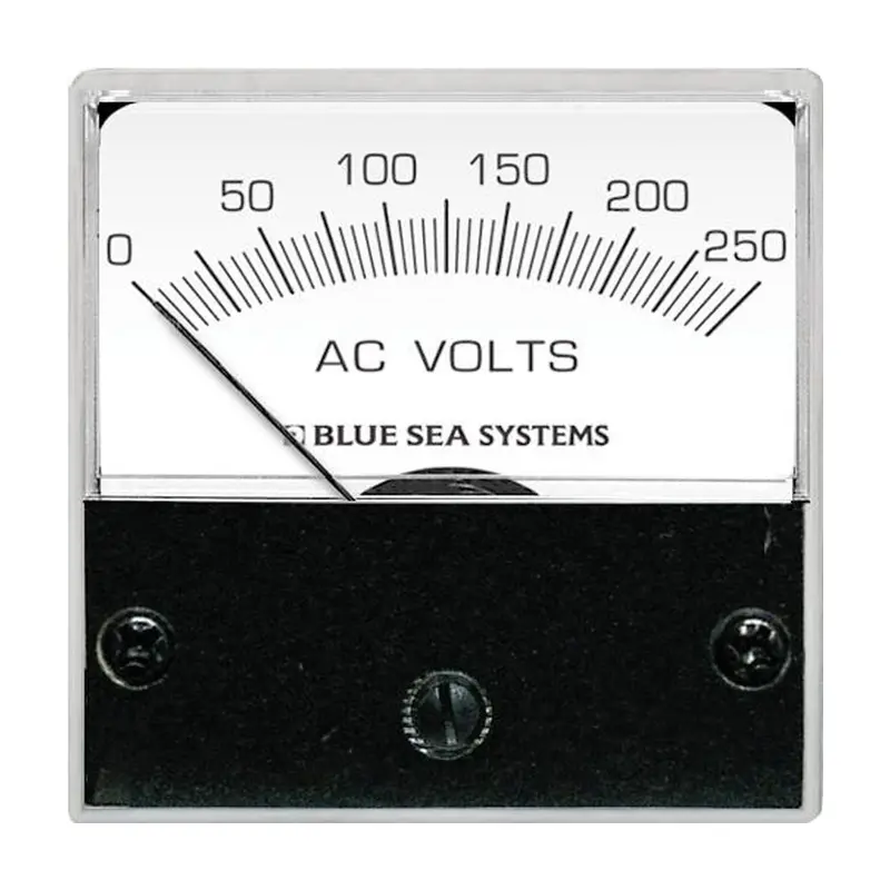Blue Sea Systems 8245 Ac Analog Millivoltmeter – 2" Face, 0–250V Ac Range 1