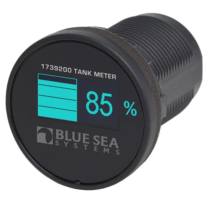 Blue Sea Systems Mini Oled Tank Meter – Blue Display For Fuel/Water Level Monitoring [1739200] 1