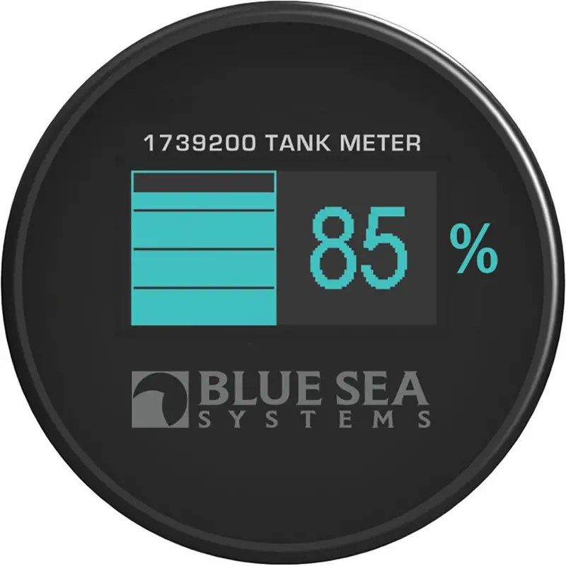 Blue Sea Systems Mini Oled Tank Meter – Blue Display For Fuel/Water Level Monitoring [1739200] 2