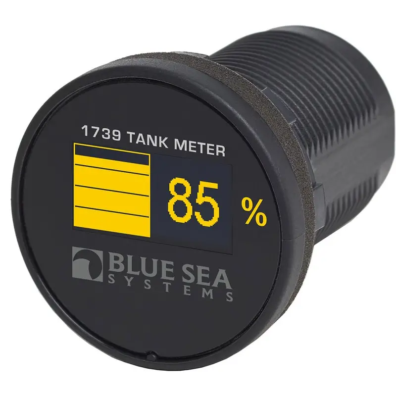 Blue Sea Systems Mini Oled Tank Meter – Yellow Display Variant For Custom Panel Integration [1739] 1