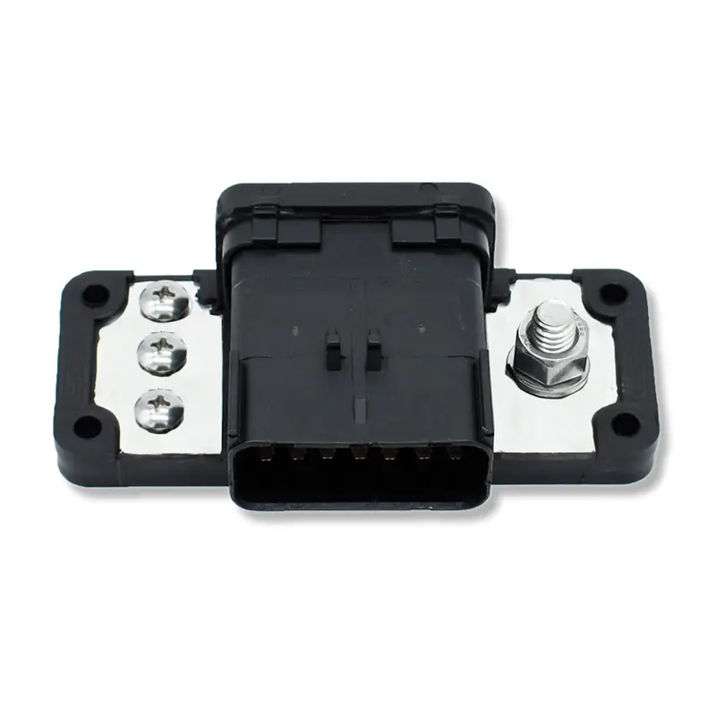 Bluewater 14-Position Fci Busbar – 3-Screw, Single-Post Distribution Block For Electrical Systems 1