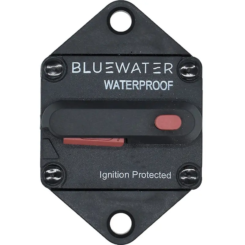 Bluewater 90A Panel-Mount Circuit Breaker For Auxiliary And Navigation Loads [77000-9600-090] 1