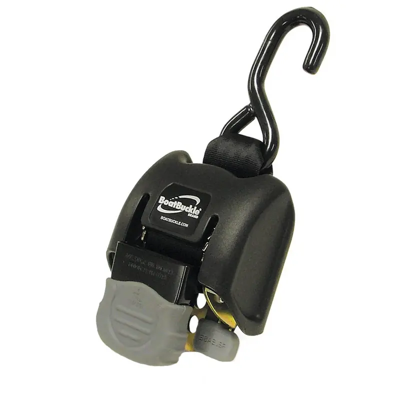 Boatbuckle G2 Retractable Transom Tie-Down – 2-Inch, 43-Inch Max Extension, Pair 1