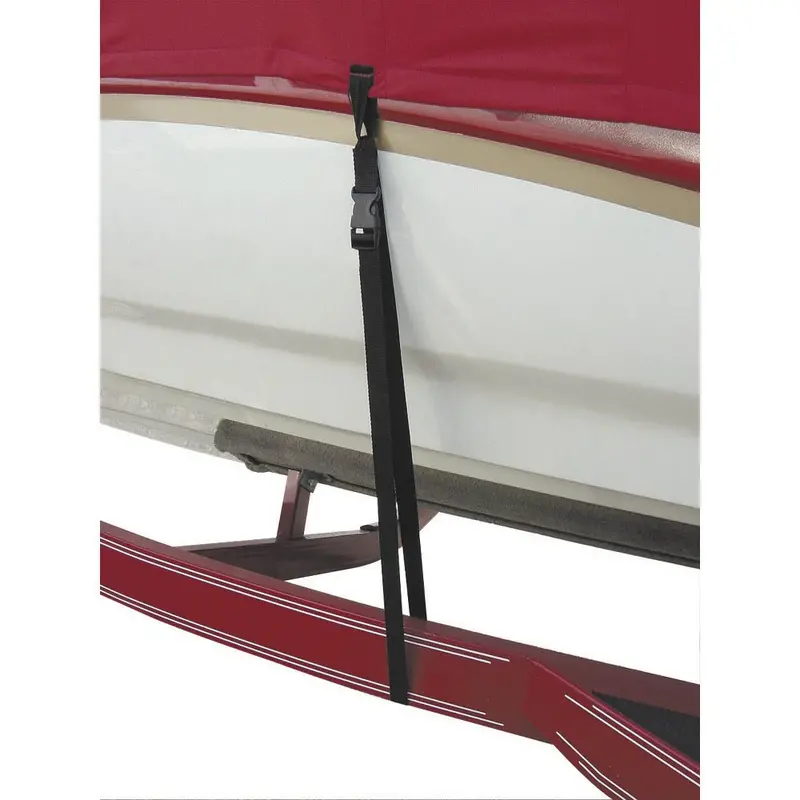 Boatbuckle Snap-Lock Cover Tie-Downs – 1-Inch X 4-Foot, 6-Pack 1