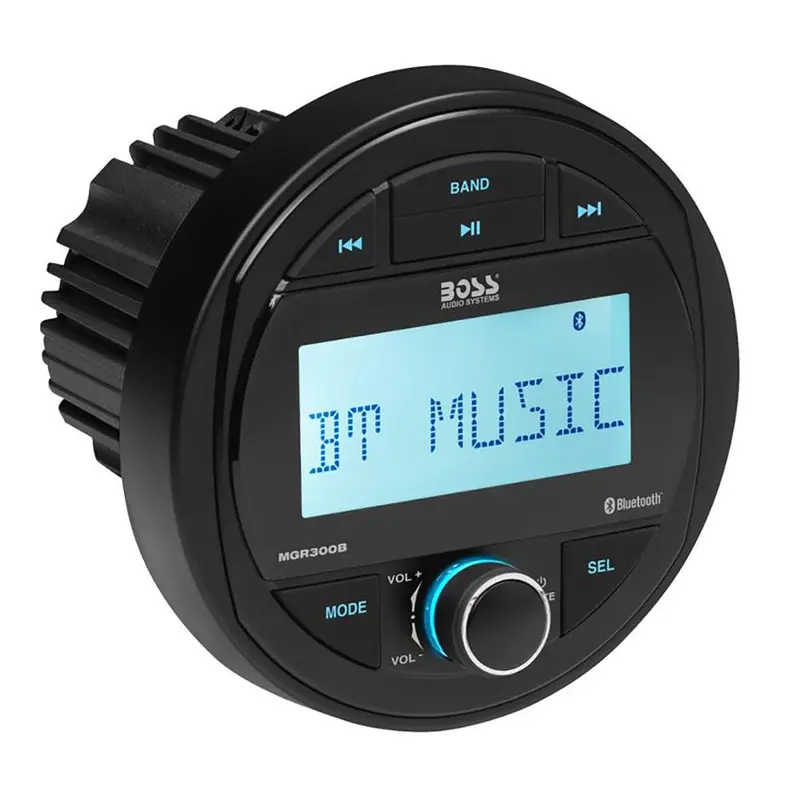 Boss Audio Mgr300B Marine Stereo – Am/Fm, Bluetooth, Usb, And Waterproof Design 1