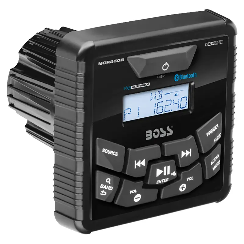 Boss Audio Mgr450B Marine Stereo – Am/Fm Radio With Bluetooth Connectivity 1