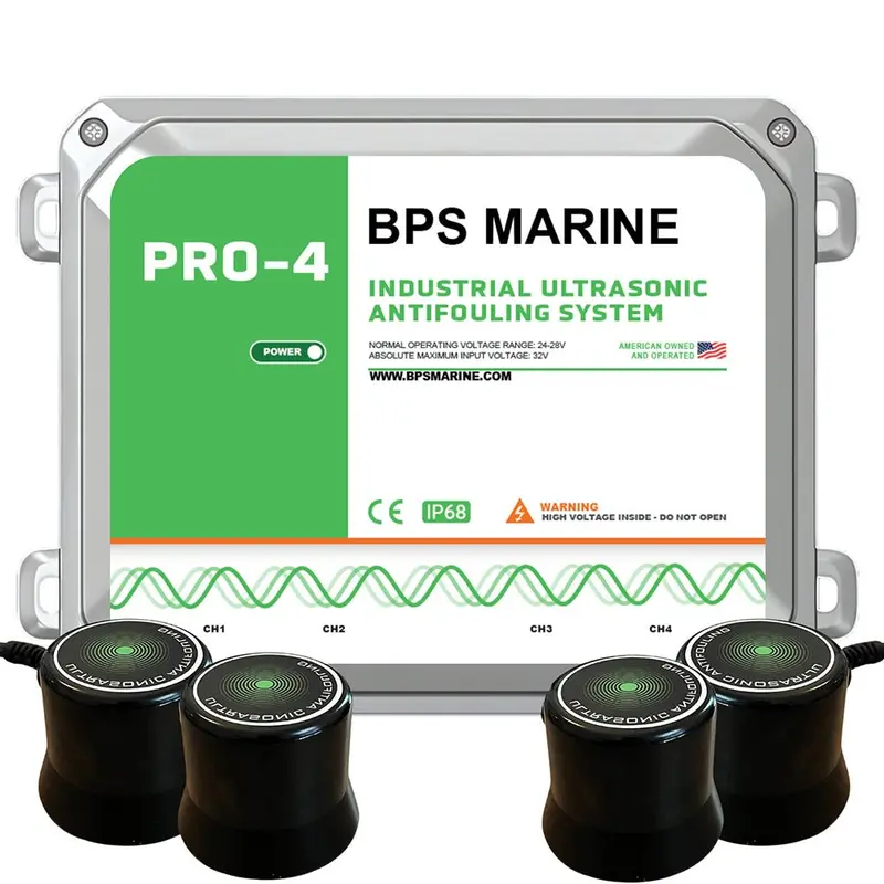 Bps Marine Pro-4 Ultrasonic Antifouling System – 24V Dc, 4-Transducer (24V-Pro-4) 1