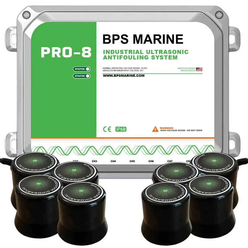 Bps Marine Pro-8 Ultrasonic Antifouling System – 24V Dc, 8-Transducer (24V-Pro-8) 1