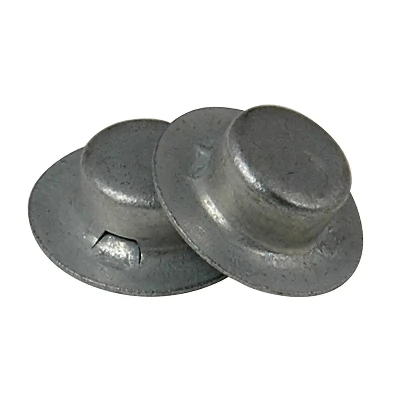 C.E. Smith 1/2" Zinc-Plated Cap Nuts – 8-Piece Set [10800A] 1