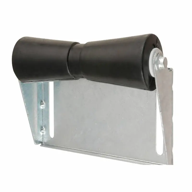 C.E. Smith 10-Inch Black Spool Roller Bracket Assembly For Boat Trailers [10404G] 1