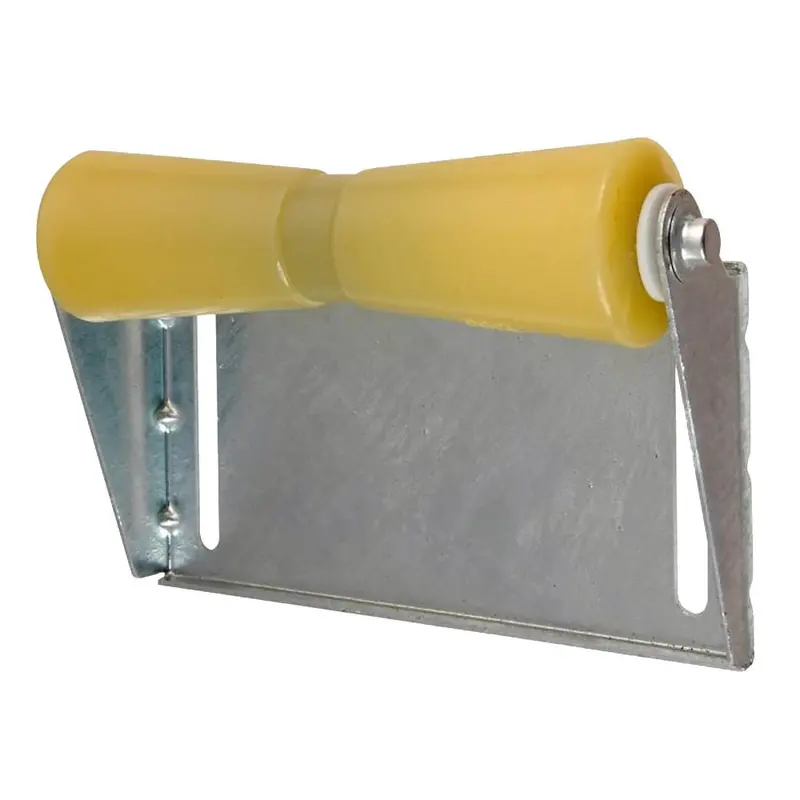 C.E. Smith 12-Inch Yellow Tpr Keel Roller With Panel Bracket Assembly [10455G] 1