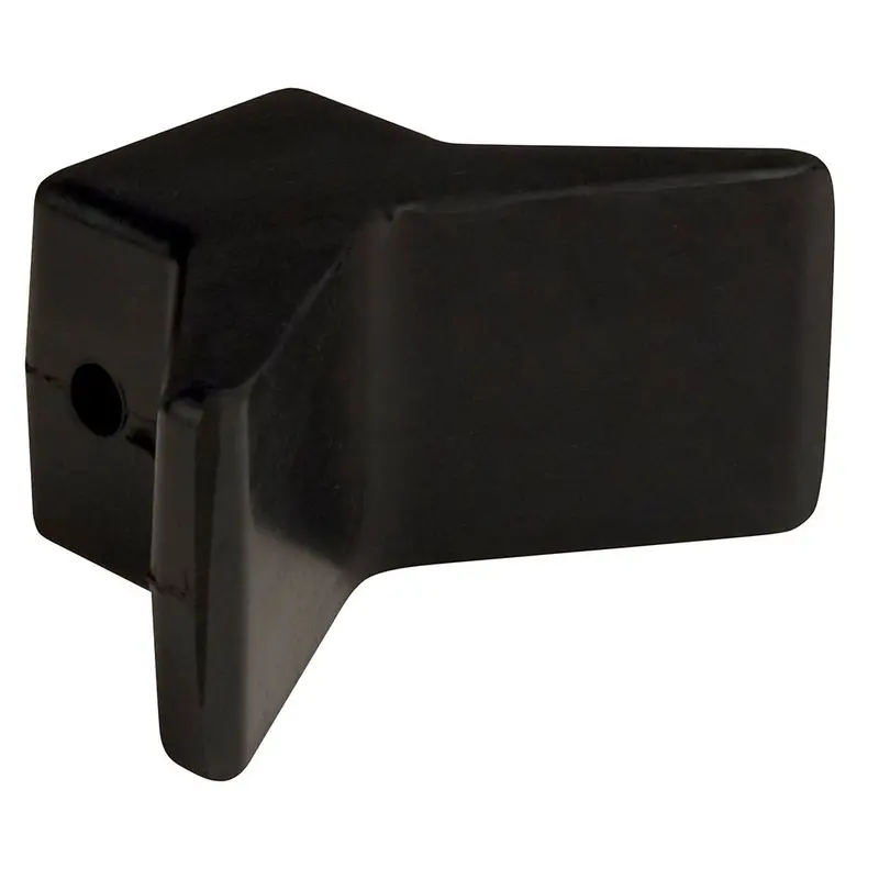 C.E. Smith 29551 Black Rubber Bow Y-Stop – 3" X 3" Fender Stopper 1