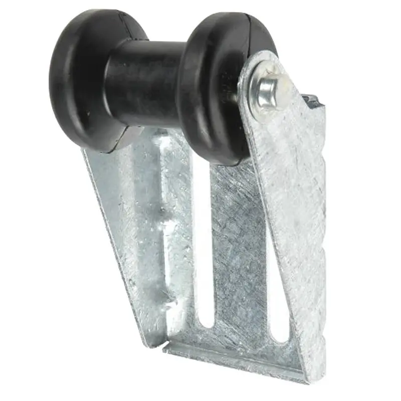 C.E. Smith 4-Inch Black Spool Roller Panel Bracket Assembly – Lightweight Trailer Accessory [10400G] 1