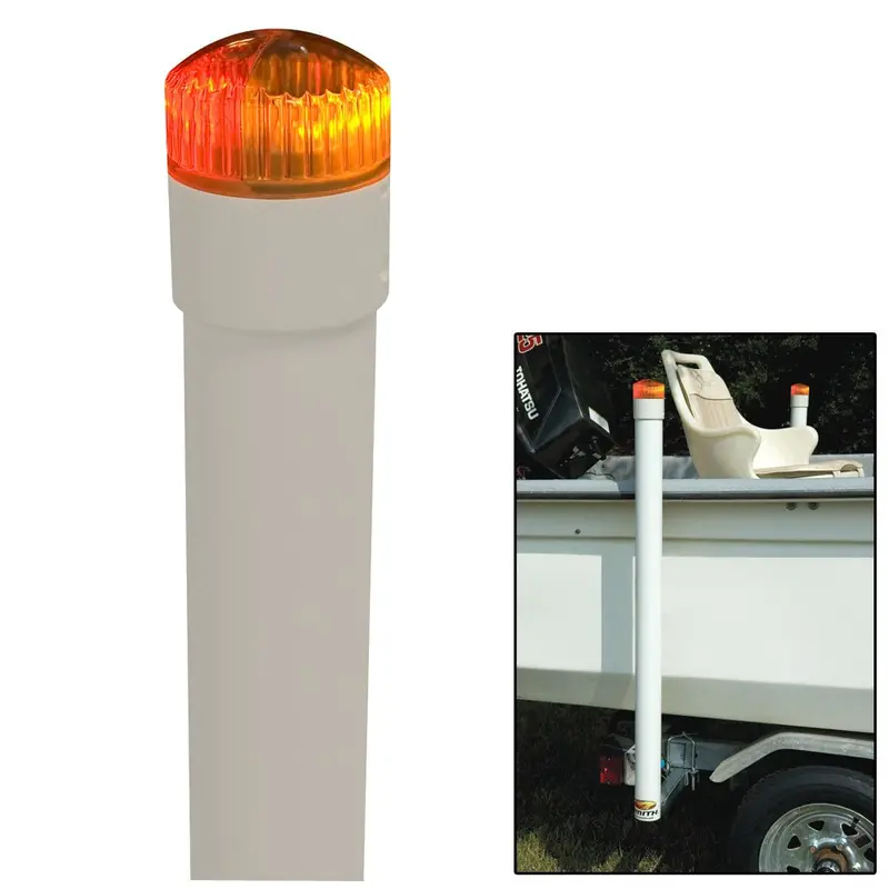 C.E. Smith 40-Inch Led Lighted Post Guide-On For Boat Trailers (Model 27740) 1