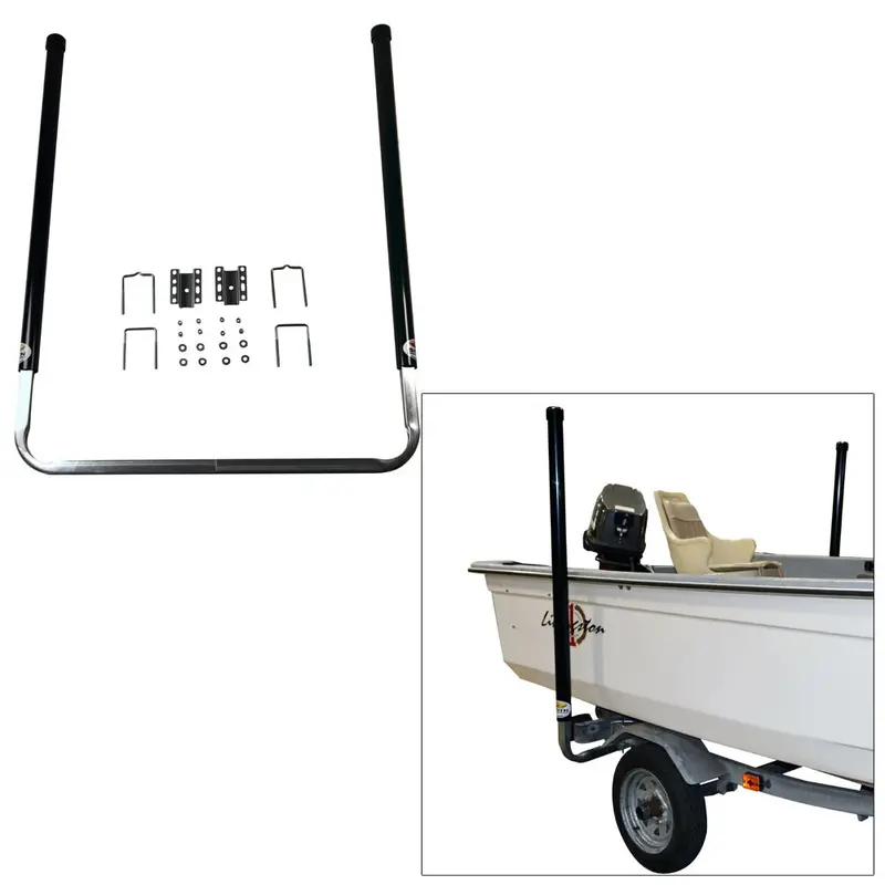 C.E. Smith 60" Black Pvc Post Guide-On For Boat Trailers 1
