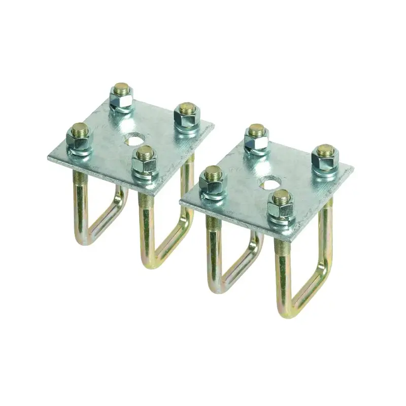 C.E. Smith Axle Tie Plate Kit For 2-Inch Square Trailer Axles – Model 23103 1