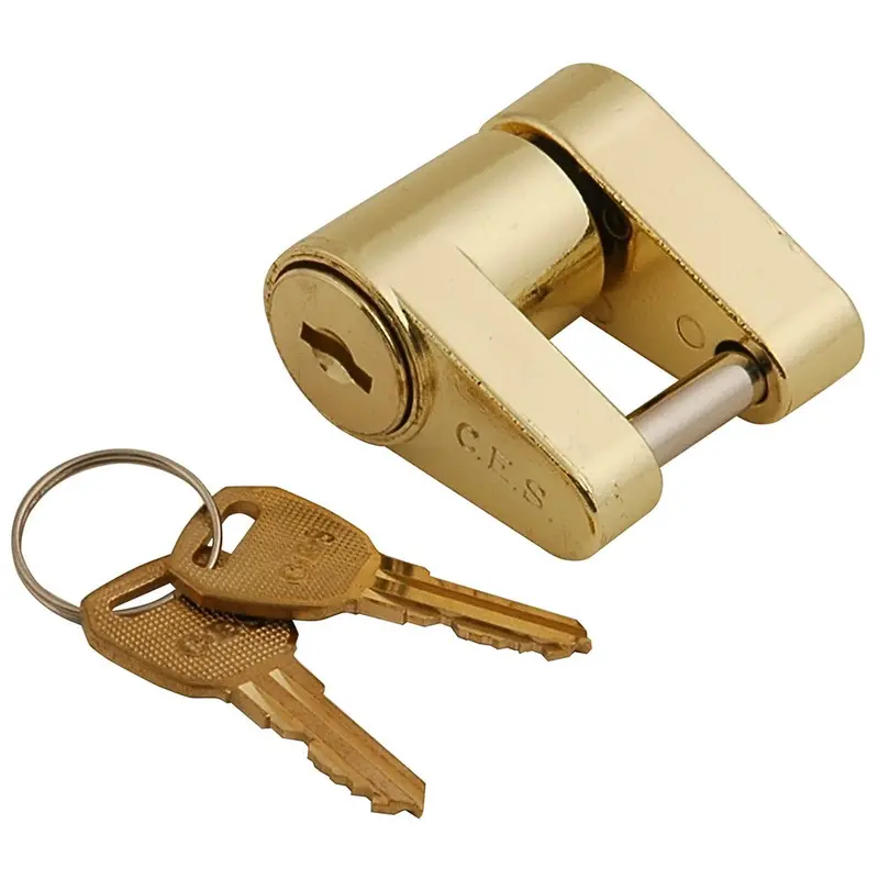 C.E. Smith Solid Brass Coupler Lock – Corrosion-Resistant Fastening Solution [00900-40] 1