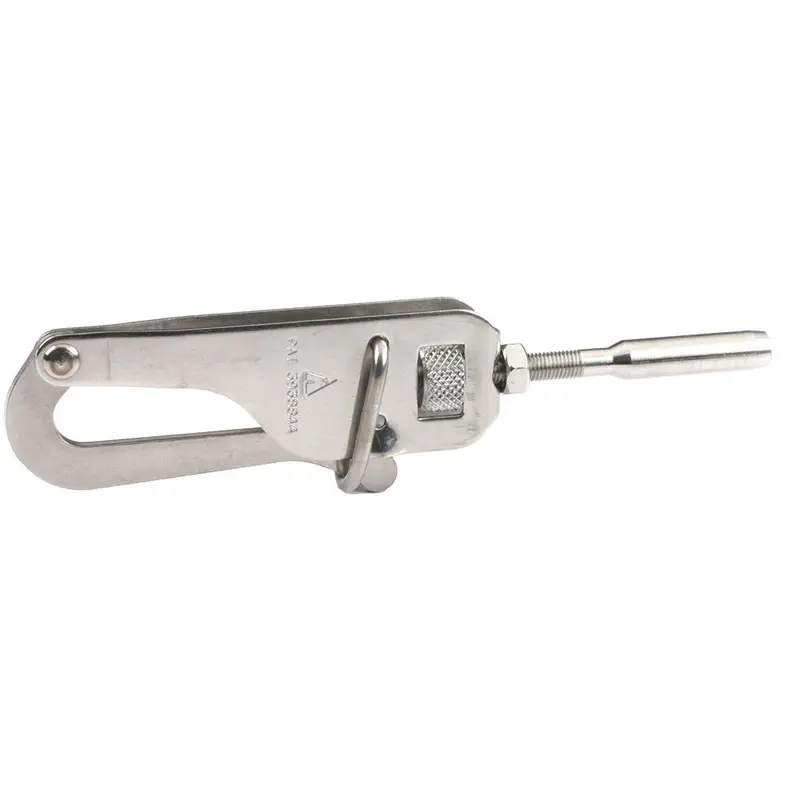 C. Sherman Johnson T-316 Safe-Lock Gate Hook – Marine-Grade Stainless [27-404] 1