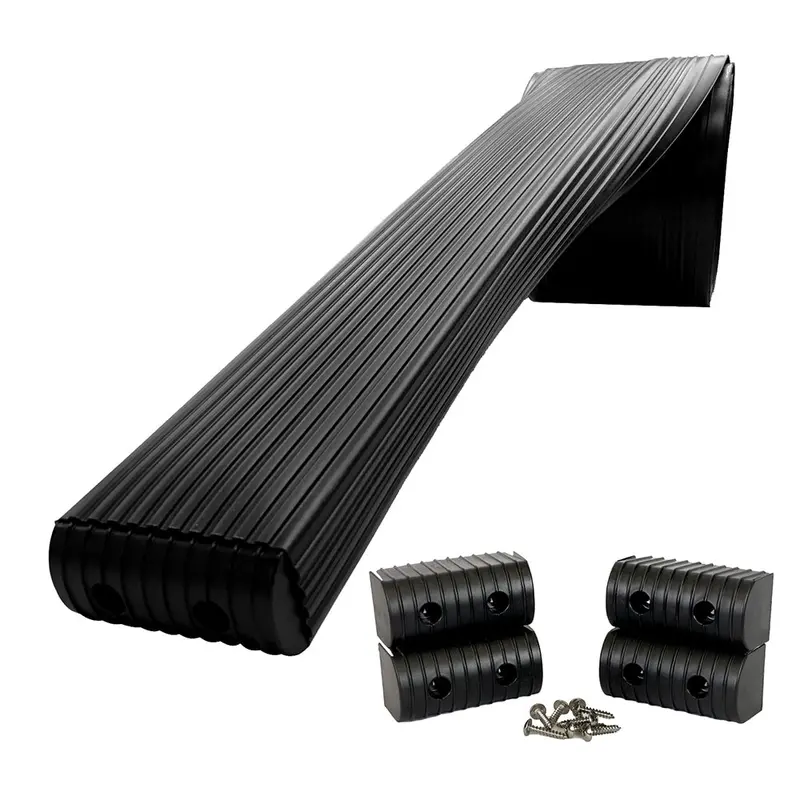 Caliber Bunkwrap Full Kit – 16' Black Roll (2"×4") + Caps + Stainless Hardware [23050-Bk] 1