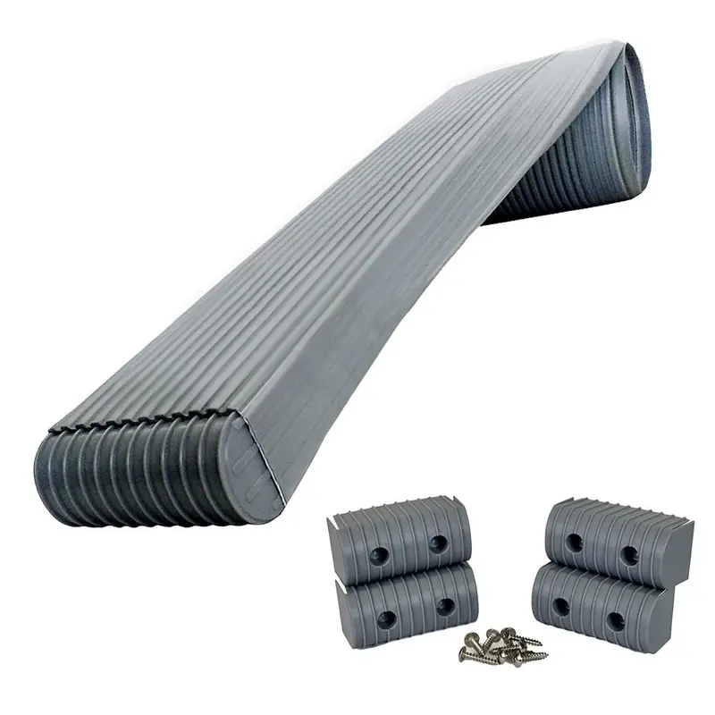 Caliber Bunkwrap Full Kit – 16' Grey Roll (2"×4") + Caps + Stainless Hardware [23050] 1