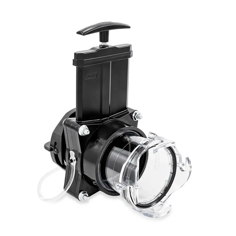 Camco 3-Inch Gate Valve With 3.5-Inch Clear Extension Cap 1