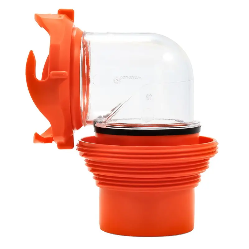 Camco Rhinoflex 4-In-1 Sewer Hose Adapter – Swivel Bayonet Elbow With Multi-Fit Design 1
