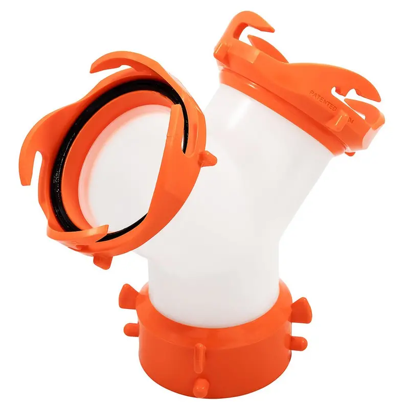 Camco Rhinoflex Wye Connector For Split Sewer Hose Routing – Model 39812 1
