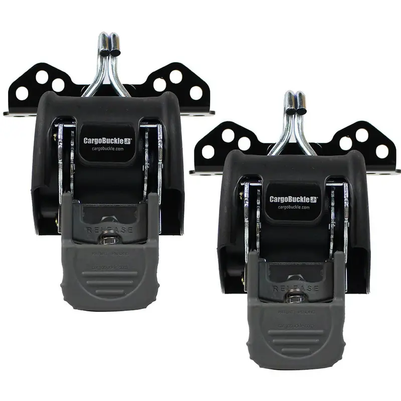 Cargobuckle F153180 Universal Ladder Rack Tie-Down System – Dual 2-Inch Retractable Straps [F153180] 1