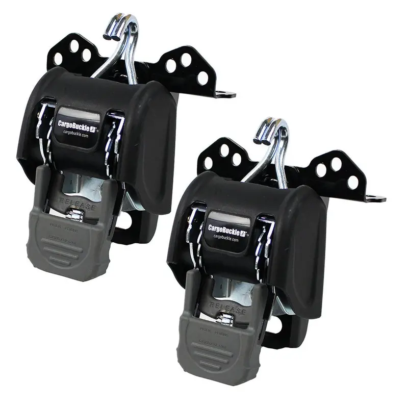 Cargobuckle F153180 Universal Ladder Rack Tie-Down System – Dual 2-Inch Retractable Straps [F153180] 2