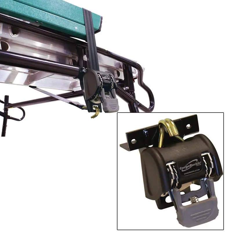 Cargobuckle F18816 Ladder Rack System – 1.25" Square Tube, 7-Foot Pair 1