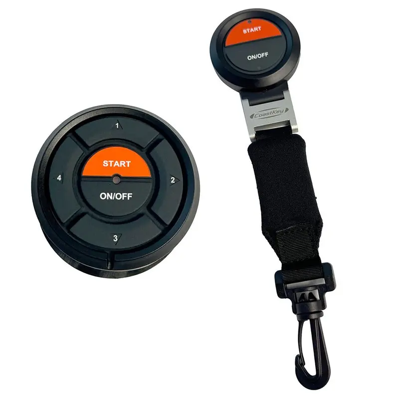 Coastkey Single-Engine Mercury Keyless Ignition System With Remote Start/Stop And Ecos 1