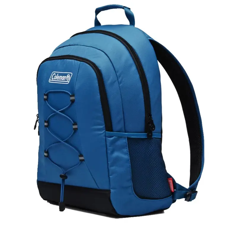 Coleman Chiller 28-Can Hands-Free Backpack Cooler – Deep Ocean Blue 1