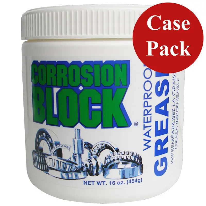 Corrosion Block High-Performance Waterproof Grease – 16 Oz Tub (Case Of 6) 1