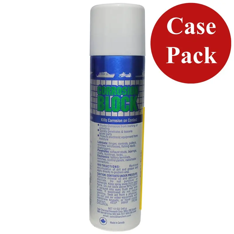 Corrosion Block Waterproof Grease – 12 Oz Aerosol Can (Case Of 12) 1